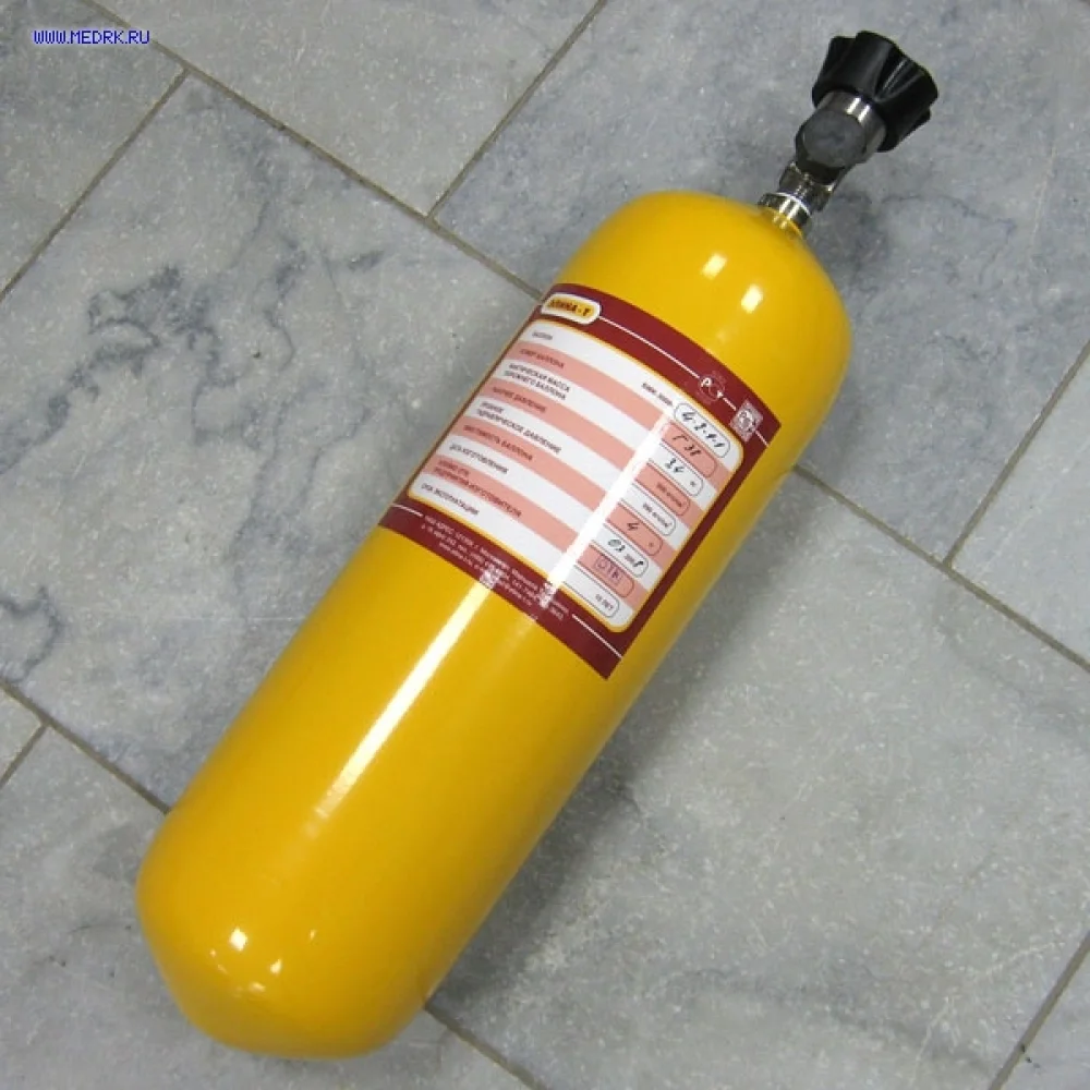 Баллон БМК-300В-4-2-1-1 4 л углекислый газ