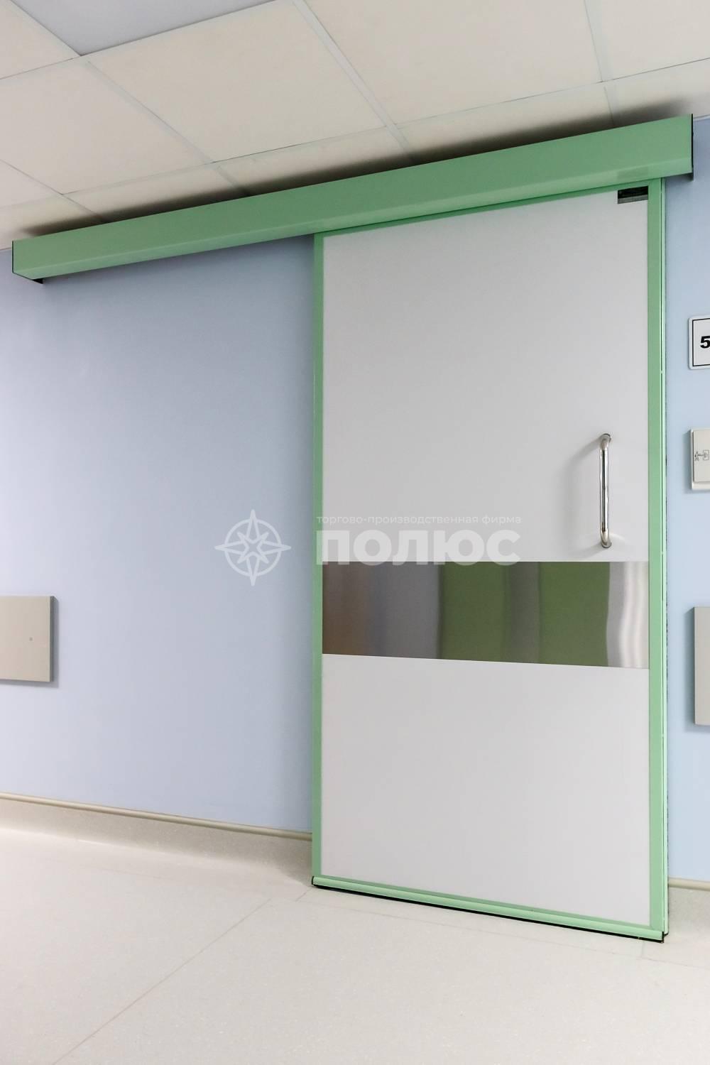 Двери двустворчатые для чистых помещений с HPL-панелями