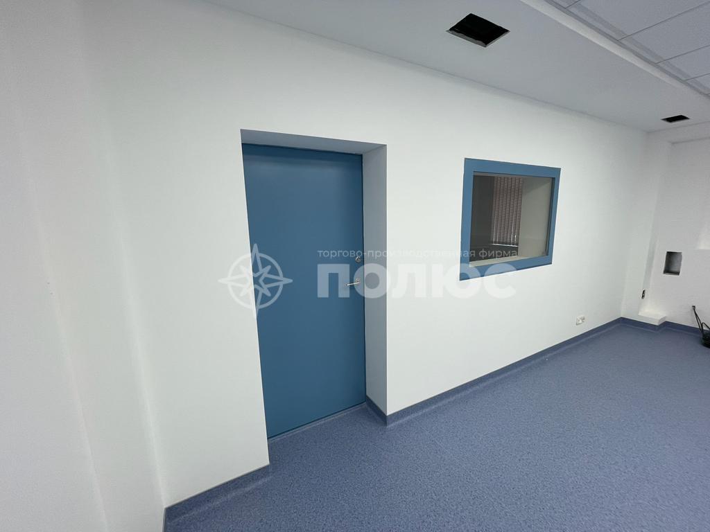 Двери рентгенозащитные однопольные