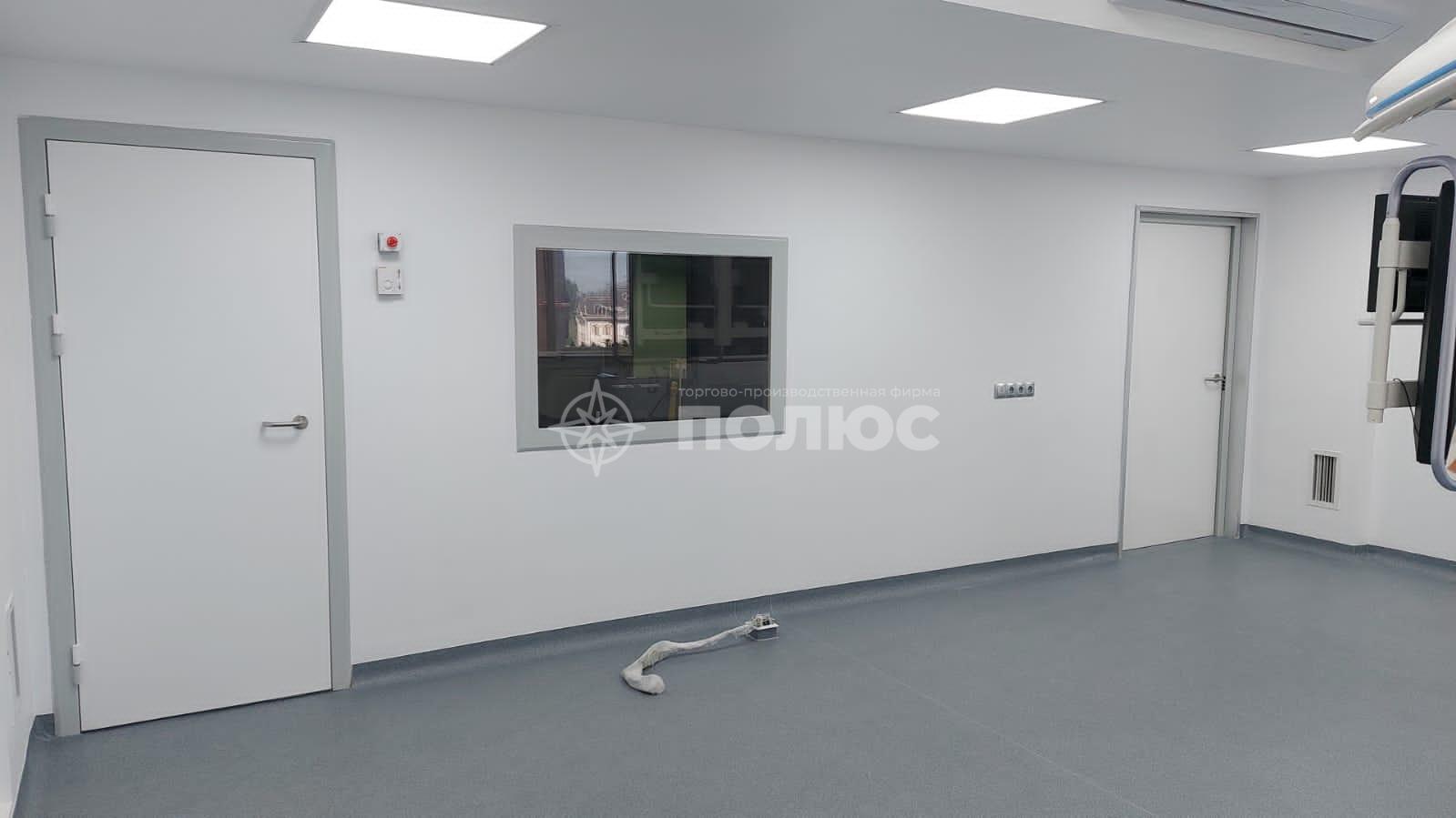 Двери рентгенозащитные однопольные