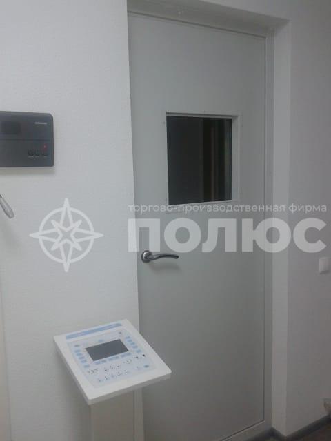 Двери рентгенозащитные с окном