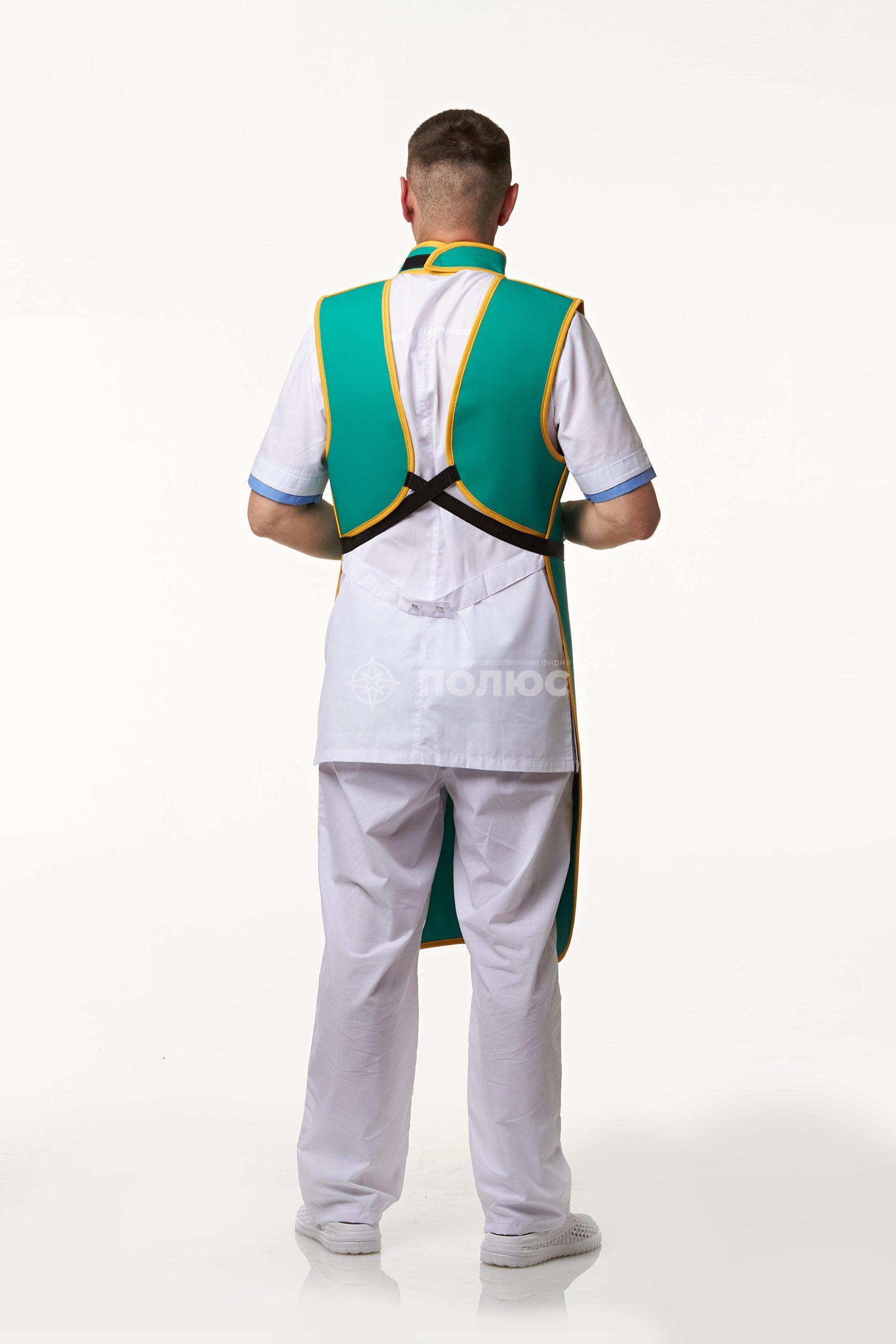 Фартук рентгенозащитный односторонний со стойкой воротника