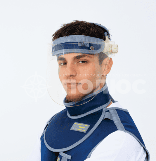 Маска рентгенозащитная медицинская