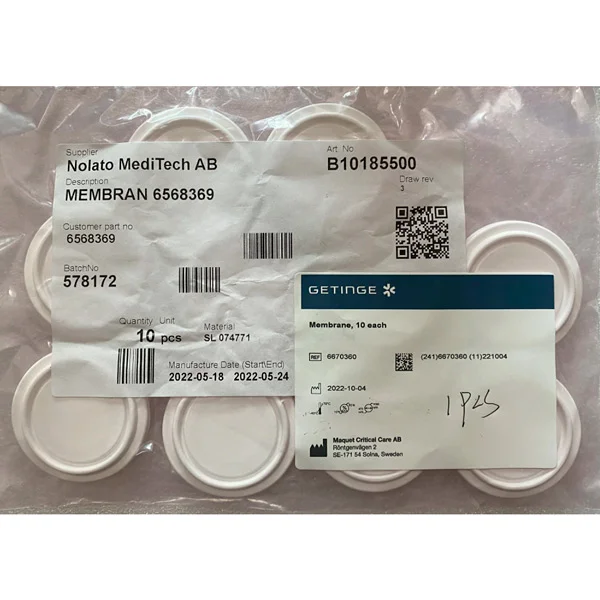 Мембрана экспираторной кассеты для ИВЛ Maquet Servo-i / Servo-S 6670360 10 шт