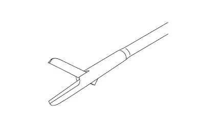 Ножницы 5 Fr. для перерезания стриктур многоразовые A2576