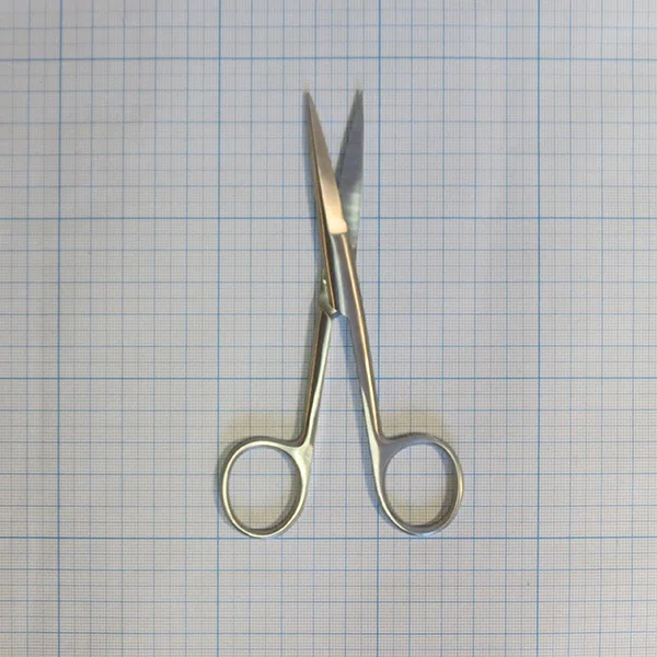 Ножницы с двумя острыми концами прямые 140 мм 13-122 Surgical (Sammar)