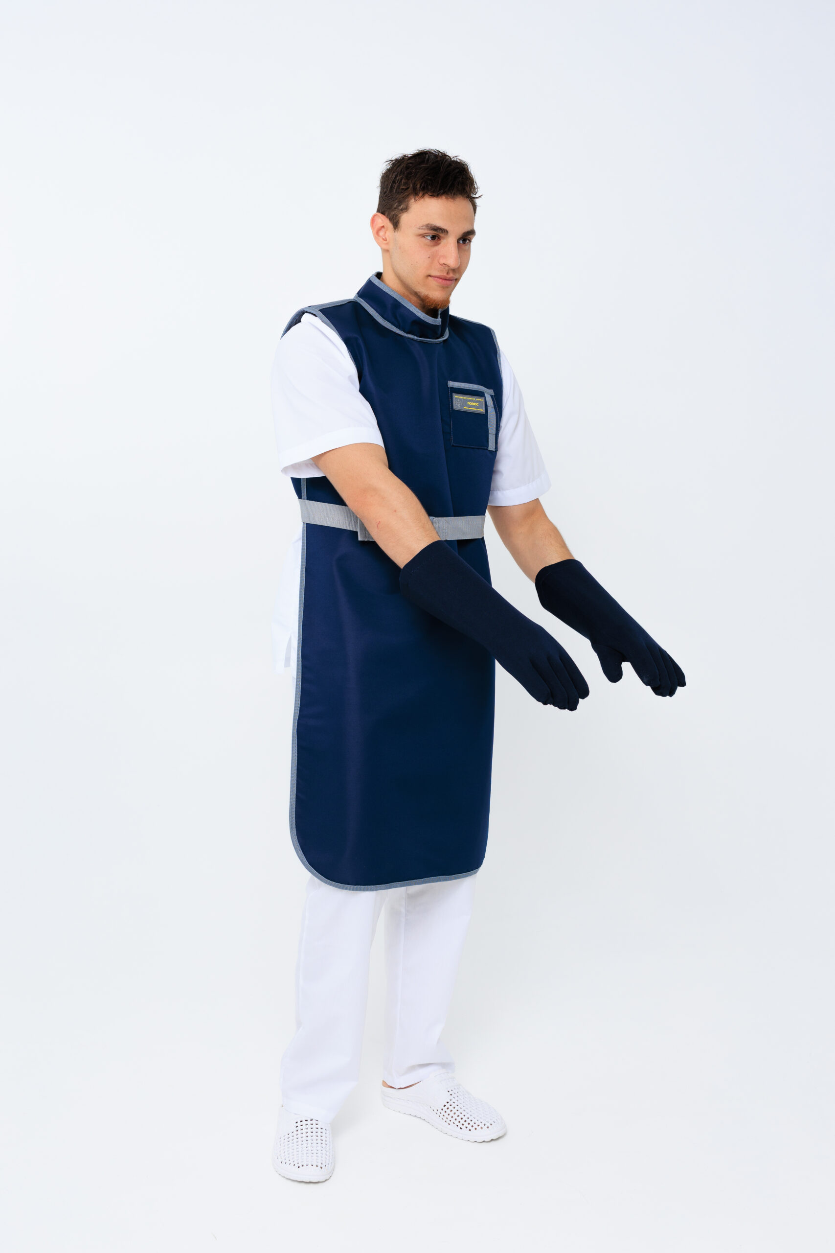 Перчатки рентгенозащитные латексные Pb 0.25 мм