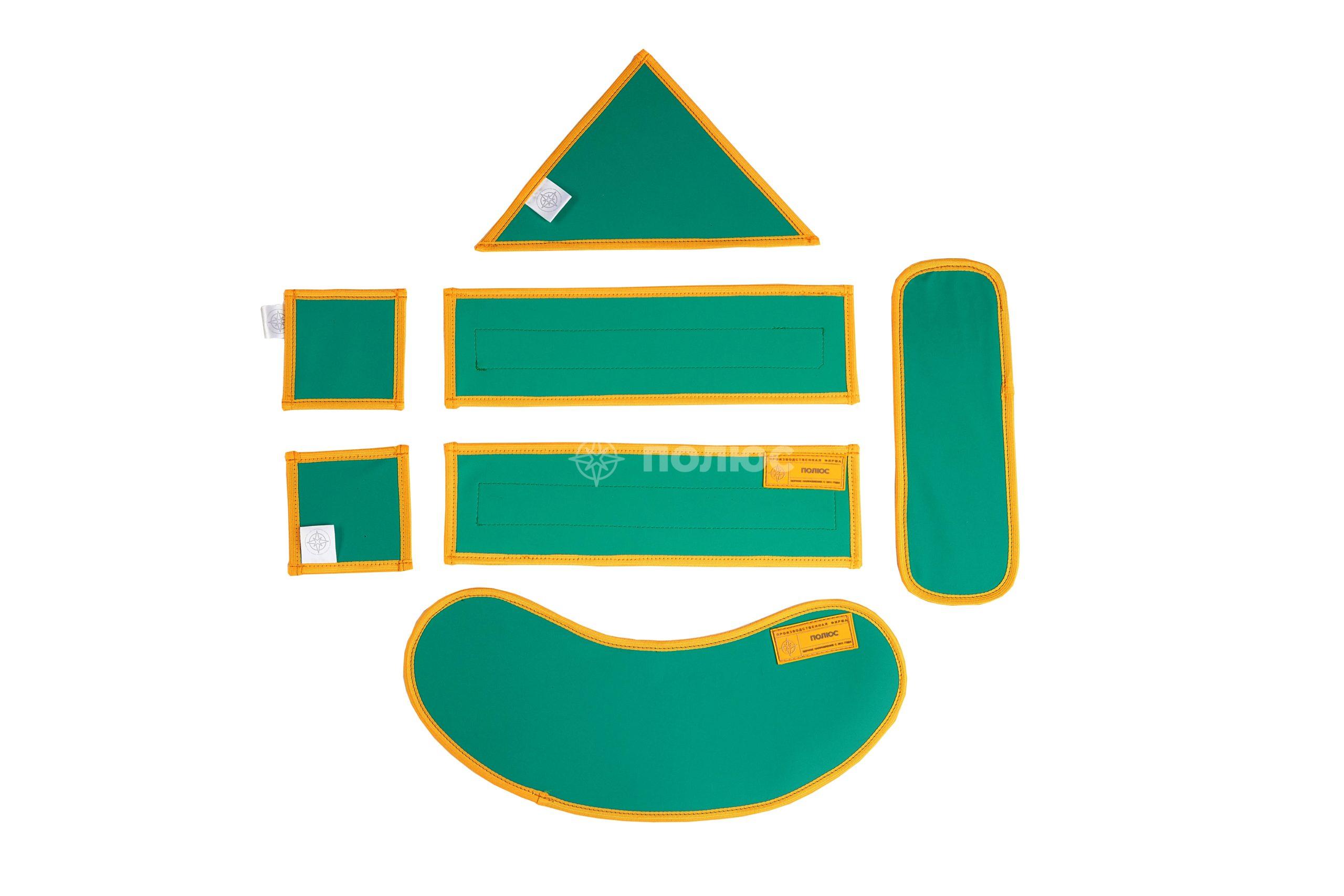 Набор рентгенозащитных пластин большой, 7 штук