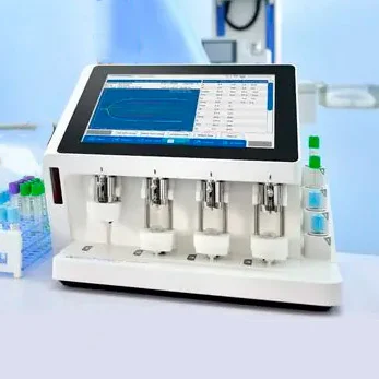 Полуавтоматический четырехканальный тромбоэластограф Medcaptain Haema T4