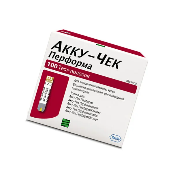 Тест-полоски Акку-Чек Перформа (Accu-Chek Performa) №100