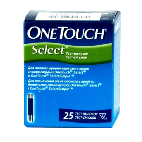 Тест-полоски OneTouch Select №50