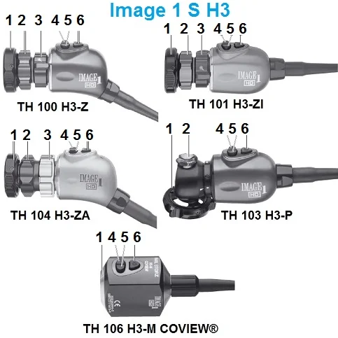 TH103 Видеоголовка трехчиповая IMAGE1 S H3-ZI FULL HD