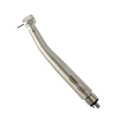 Турбинный наконечник COXO CX507-F с генератором света, бестеневой круговой подсветкой и ортопедической головкой