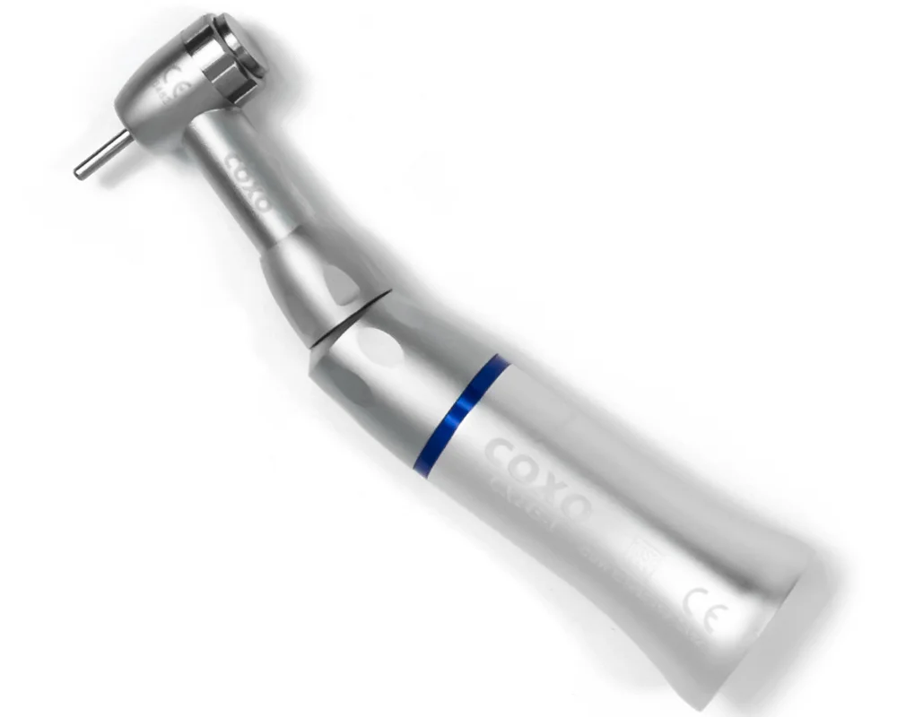 Угловой наконечник - CX245-1B, 1:1, без света, с внешним охлаждением, с кнопочной фиксацией бора, с  диаметром бора 2,35 мм