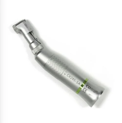 Угловой понижающий наконечник COXO CX245-1A, 4:1, без света, с фиксацией бора на защелку