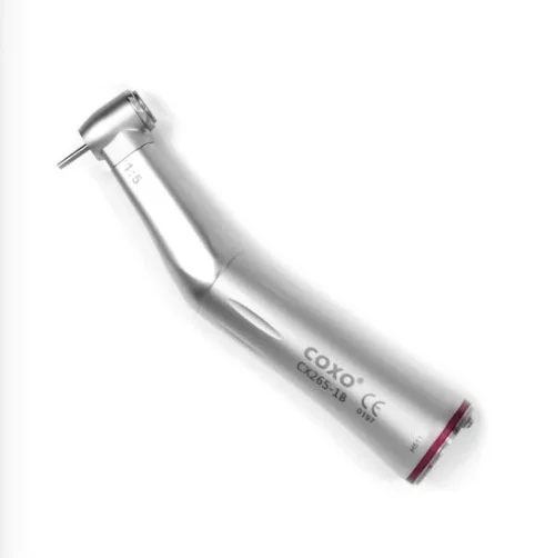 Угловой повышающий наконечник COXO CX265-1B, 1:5, с миниатюрной головкой, с фиброоптикой